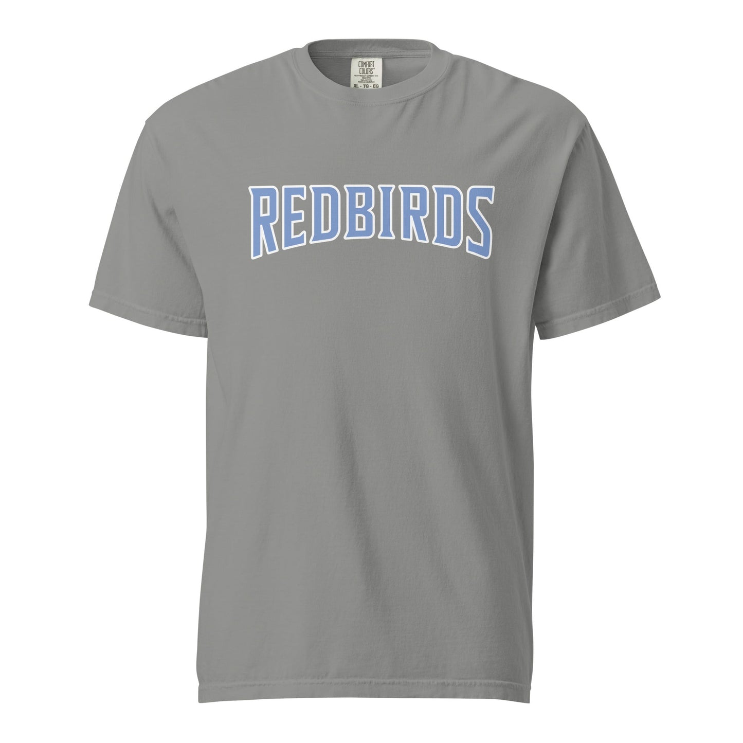 Signature | Comfort Colors T-Shirt | Redbirds | Script Logo