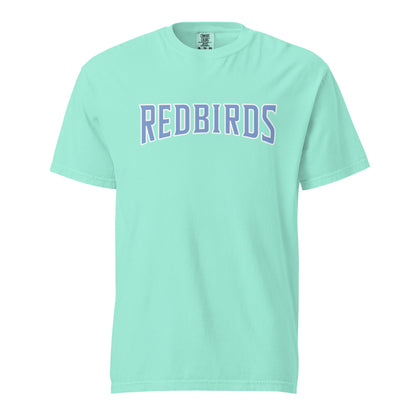 Signature | Comfort Colors T-Shirt | Redbirds | Script Logo