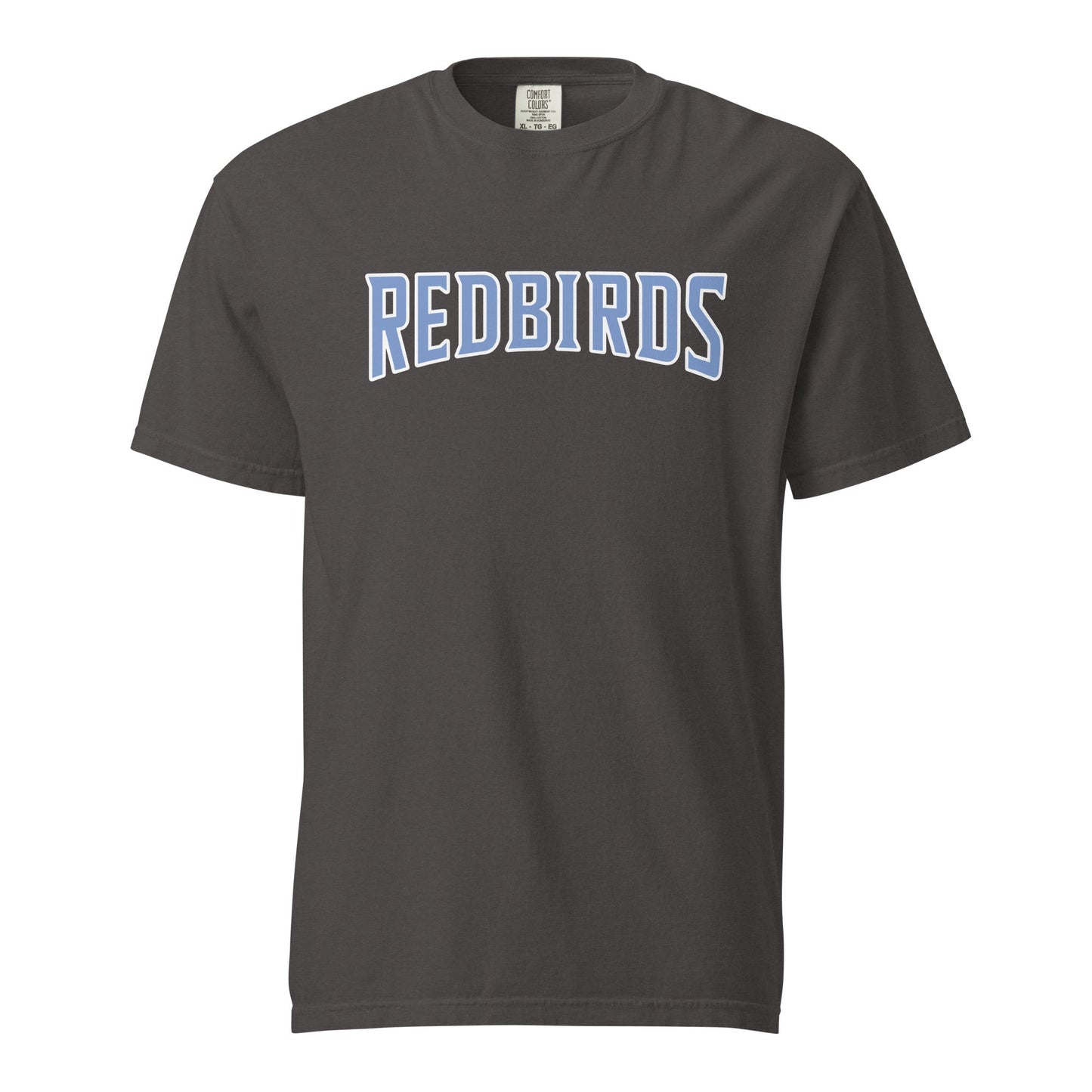 Signature | Comfort Colors T-Shirt | Redbirds | Script Logo