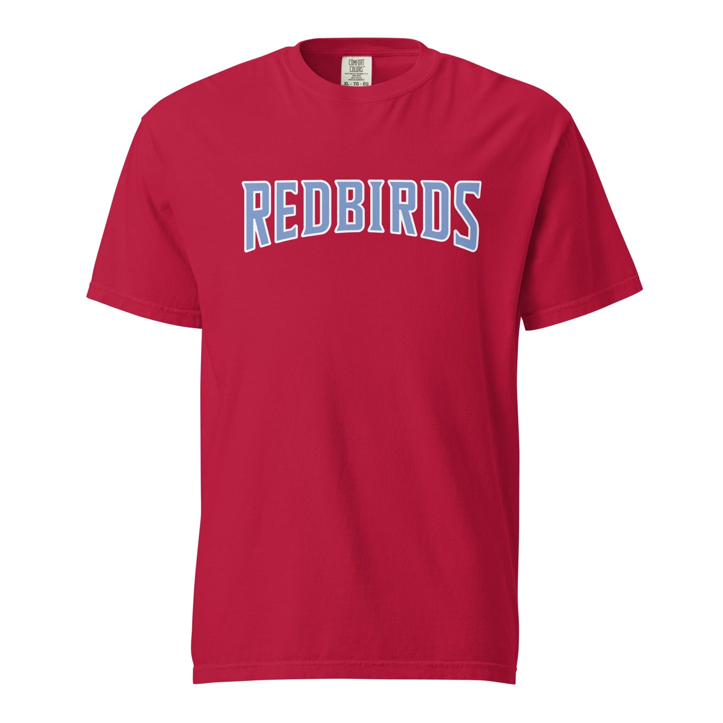 Signature | Comfort Colors T-Shirt | Redbirds | Script Logo