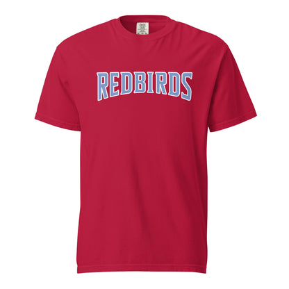 Signature | Comfort Colors T-Shirt | Redbirds | Script Logo
