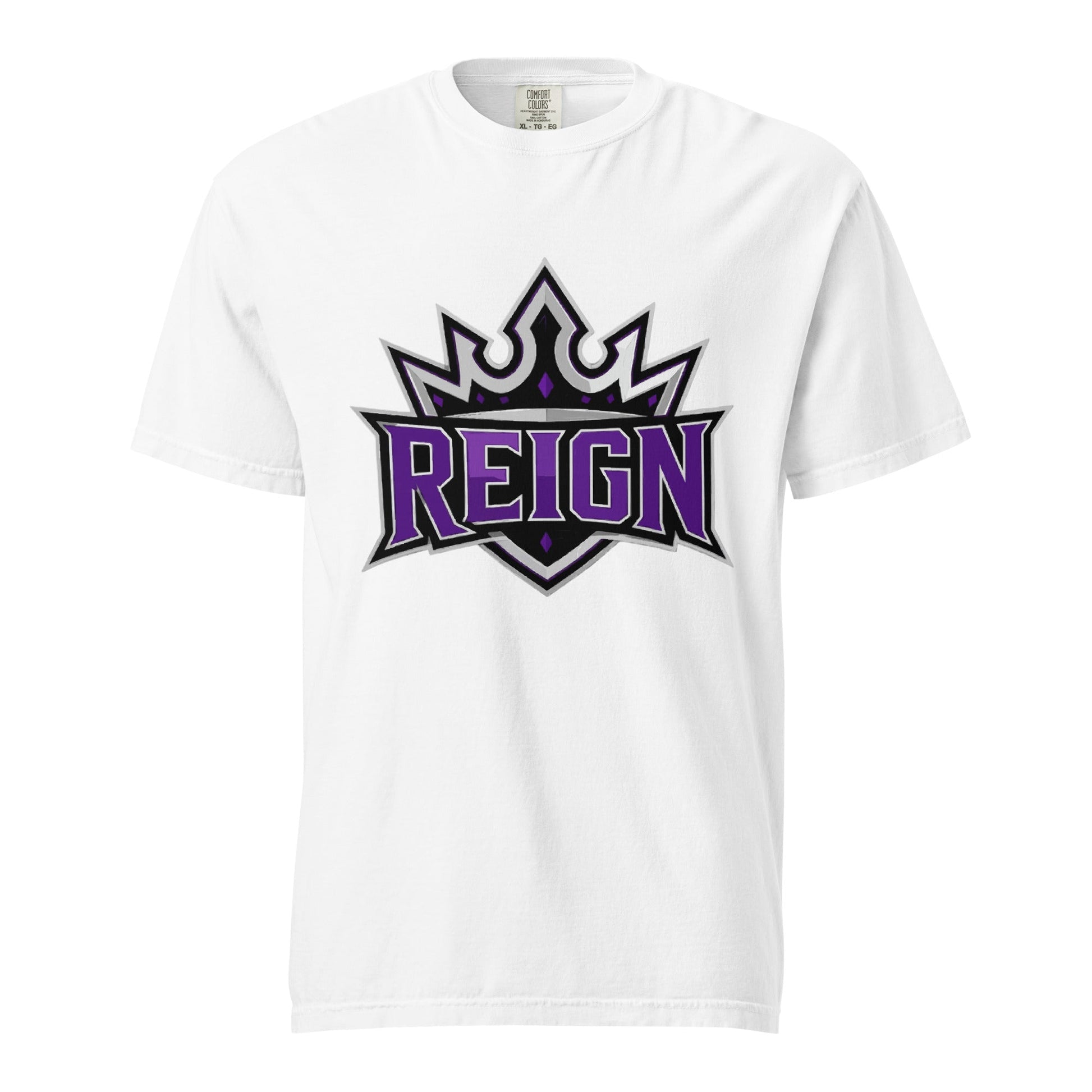 Signature | Comfort Colors T-Shirt | REIGN 10U Softball | Emblem Logo