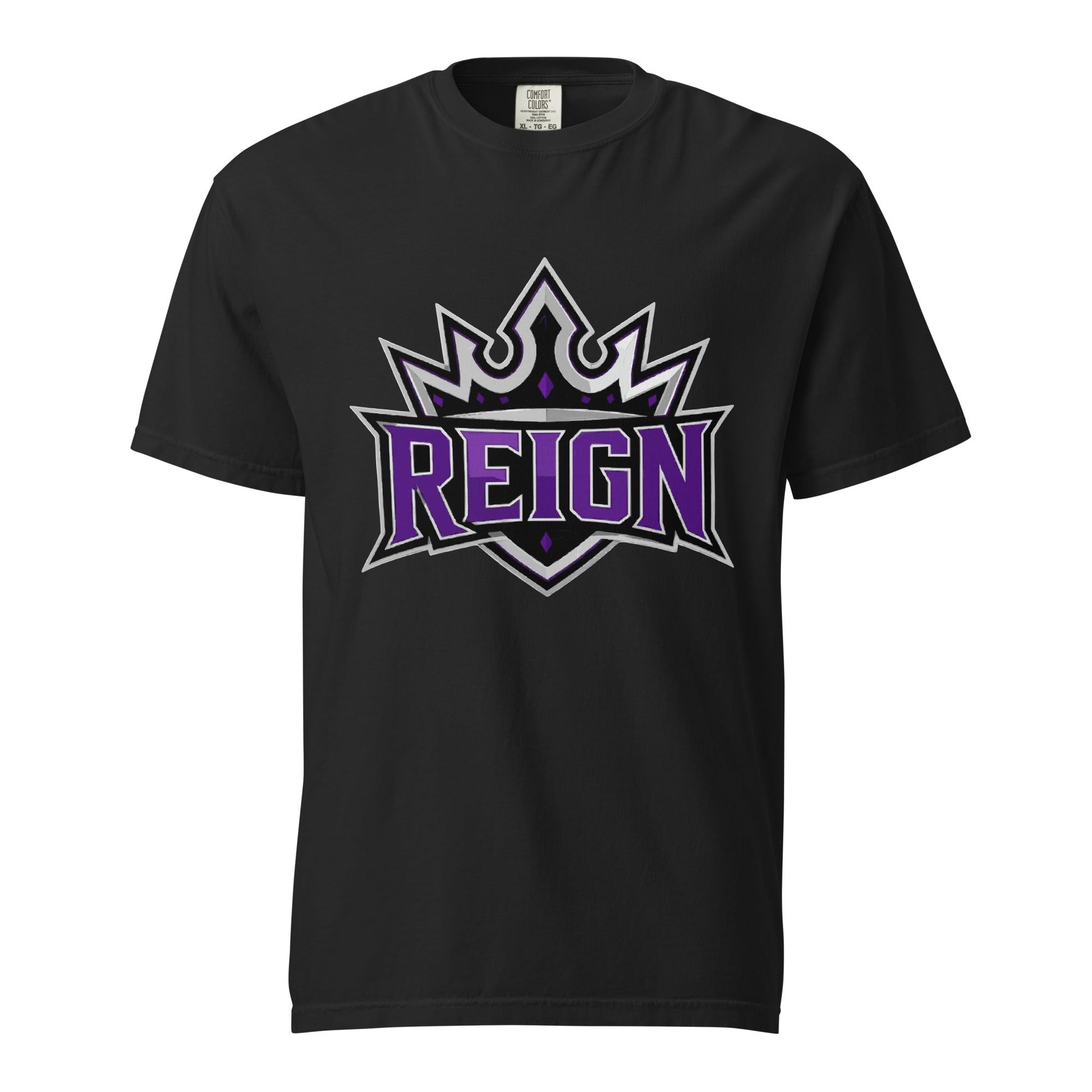 Signature | Comfort Colors T-Shirt | REIGN 10U Softball | Emblem Logo