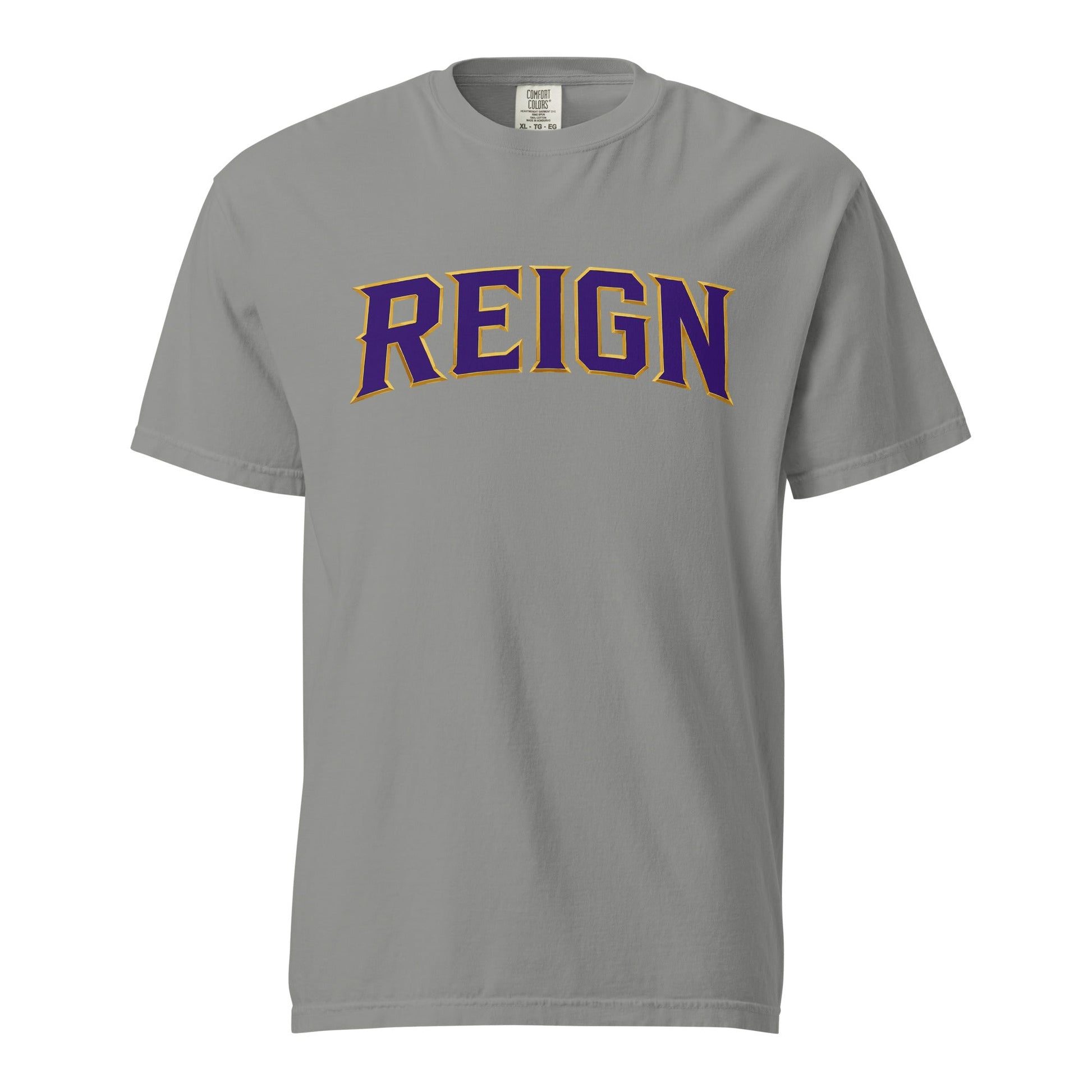 Signature | Comfort Colors T-Shirt | REIGN 10U Softball | Modern Script Logo