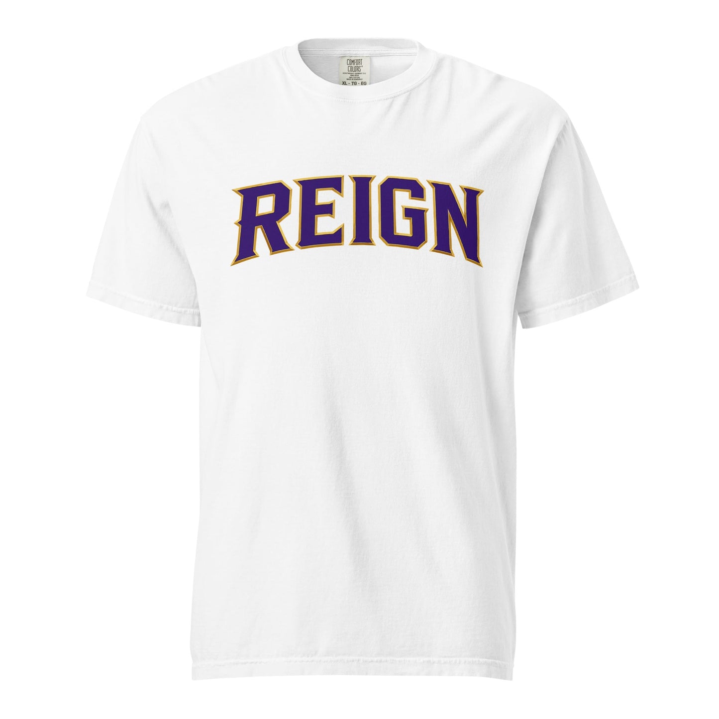 Signature | Comfort Colors T-Shirt | REIGN 10U Softball | Modern Script Logo