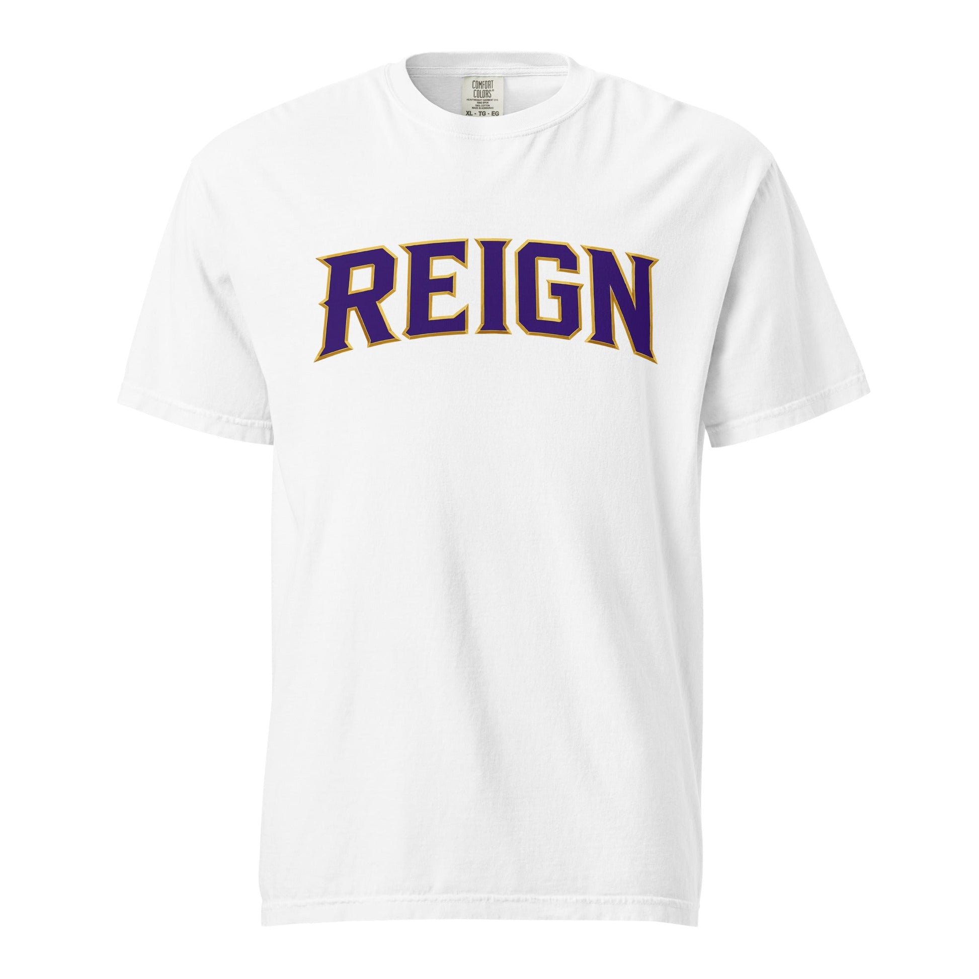 Signature | Comfort Colors T-Shirt | REIGN 10U Softball | Modern Script Logo