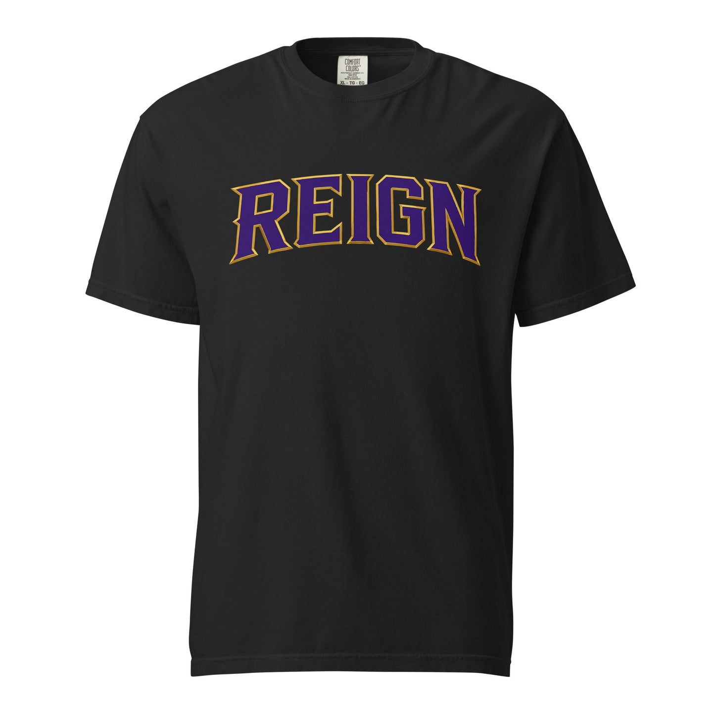 Signature | Comfort Colors T-Shirt | REIGN 10U Softball | Modern Script Logo