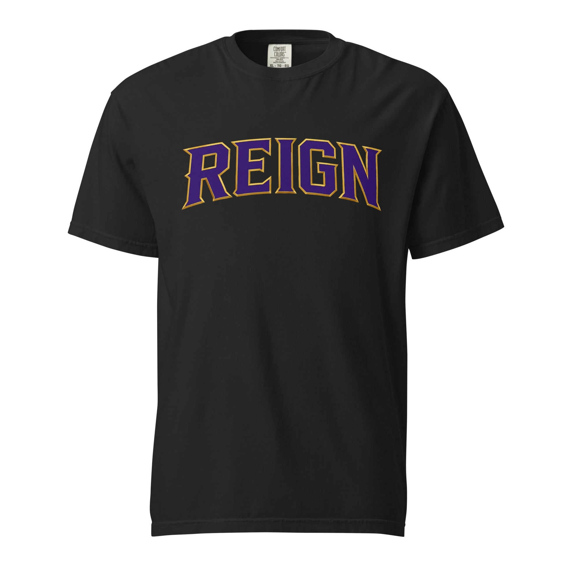 Signature | Comfort Colors T-Shirt | REIGN 10U Softball | Modern Script Logo