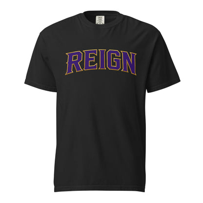 Signature | Comfort Colors T-Shirt | REIGN 10U Softball | Modern Script Logo