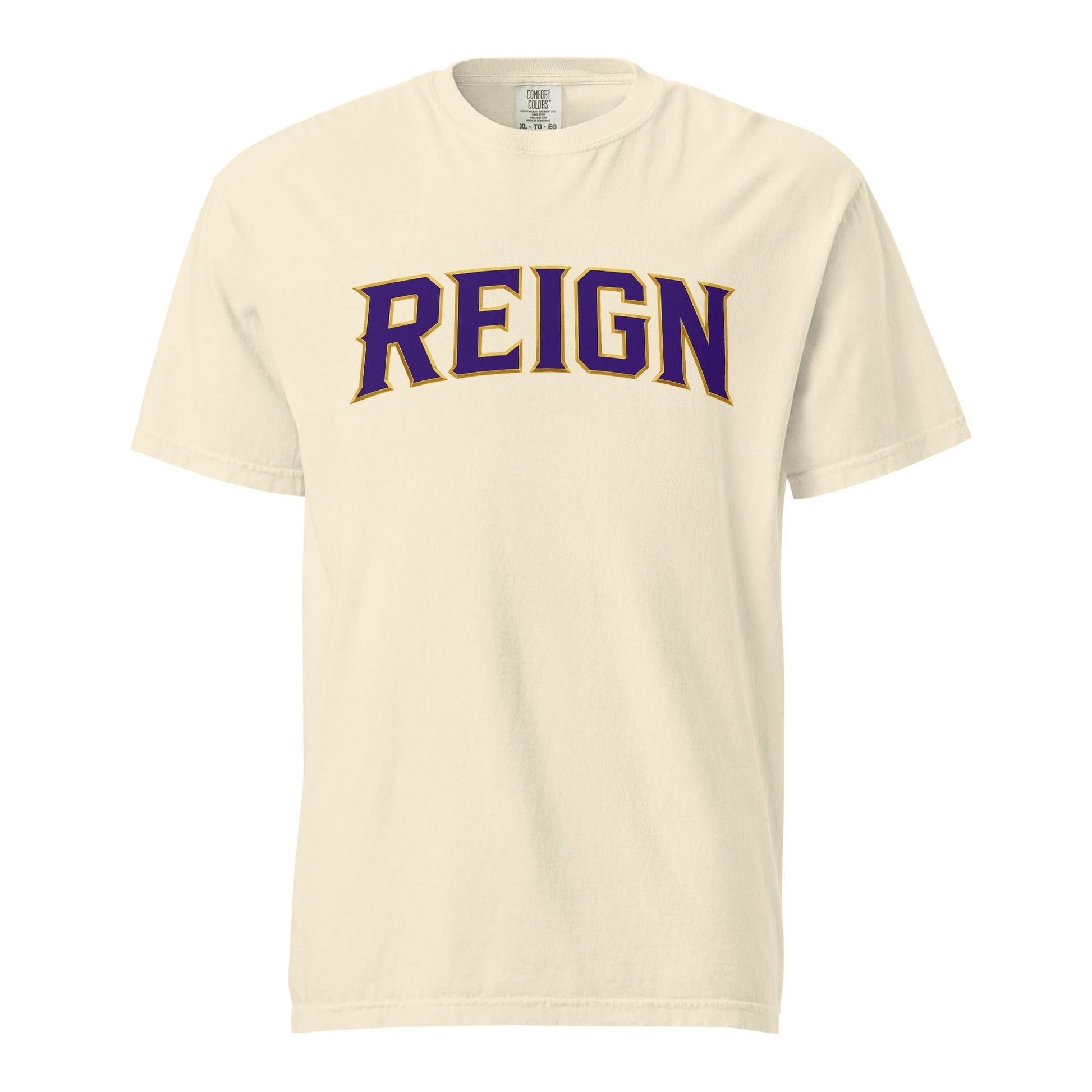 Signature | Comfort Colors T-Shirt | REIGN 10U Softball | Modern Script Logo