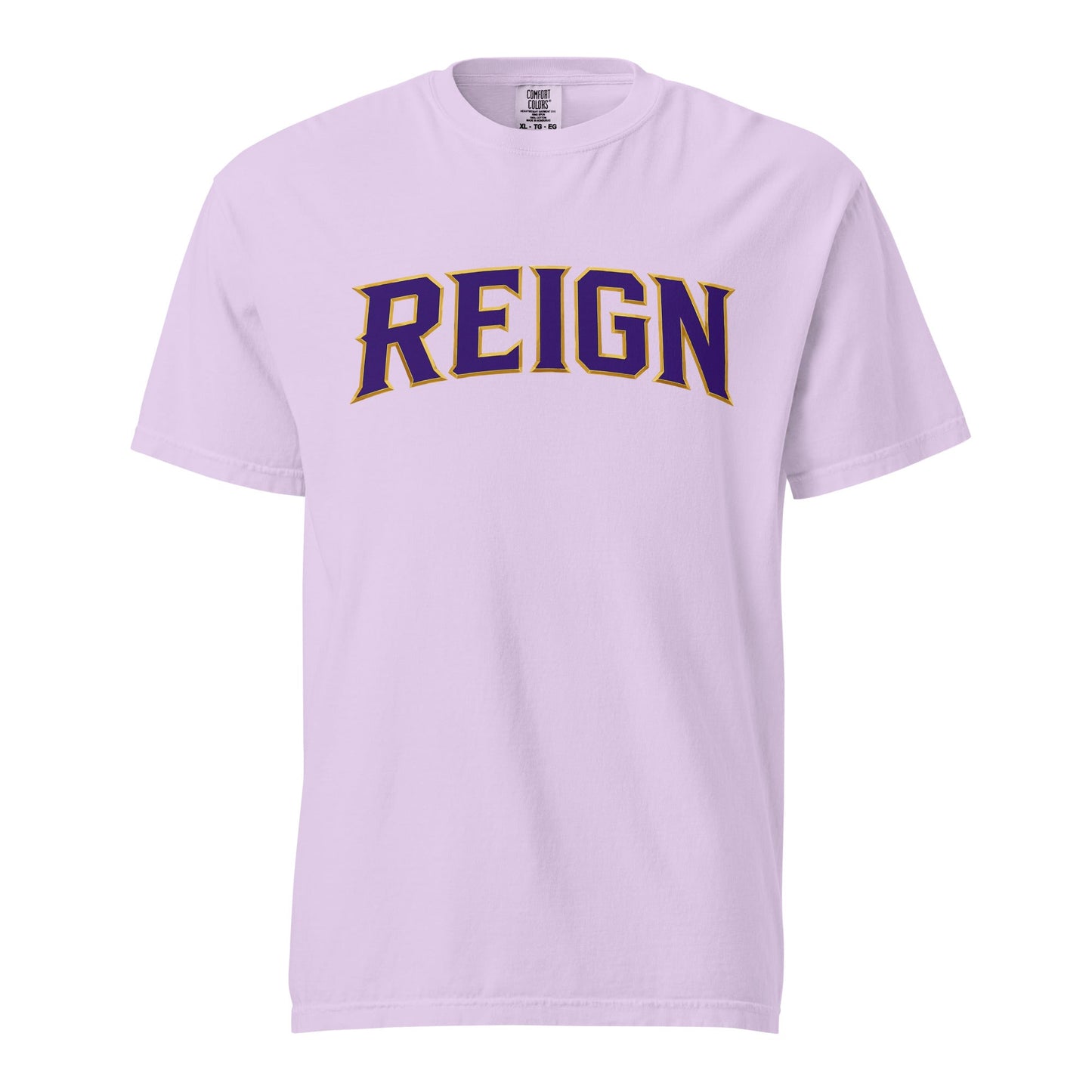 Signature | Comfort Colors T-Shirt | REIGN 10U Softball | Modern Script Logo