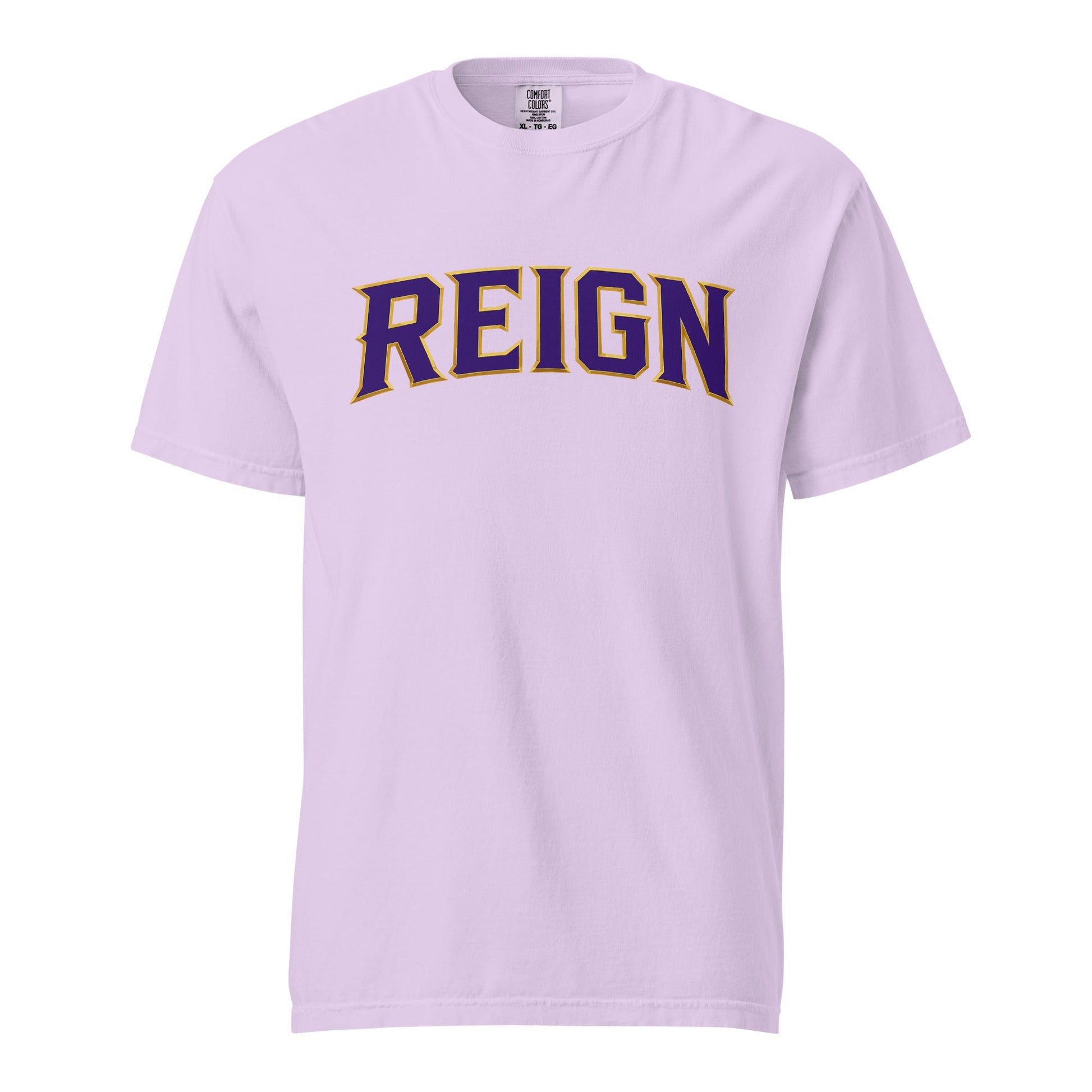 Signature | Comfort Colors T-Shirt | REIGN 10U Softball | Modern Script Logo