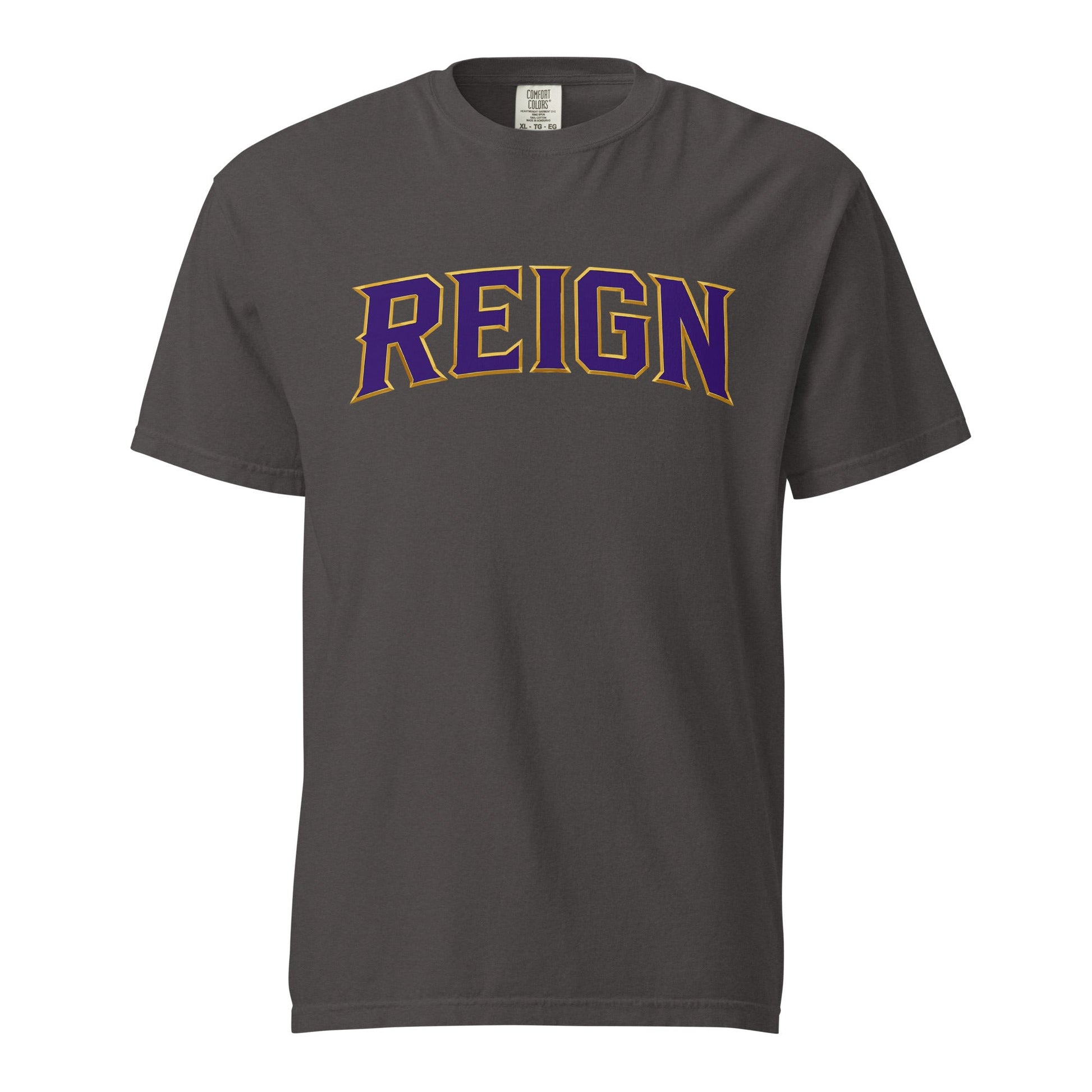 Signature | Comfort Colors T-Shirt | REIGN 10U Softball | Modern Script Logo