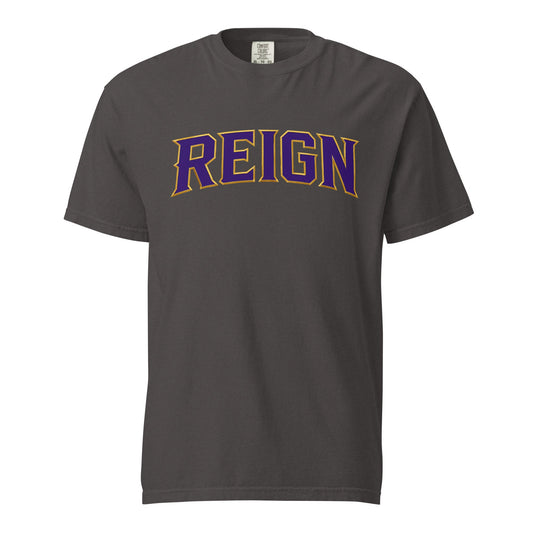 Signature | Comfort Colors T-Shirt | REIGN 10U Softball | Modern Script Logo