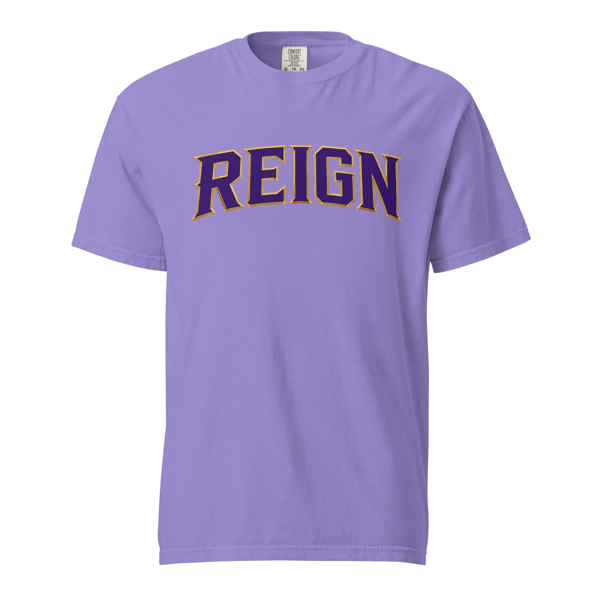 Signature | Comfort Colors T-Shirt | REIGN 10U Softball | Modern Script Logo