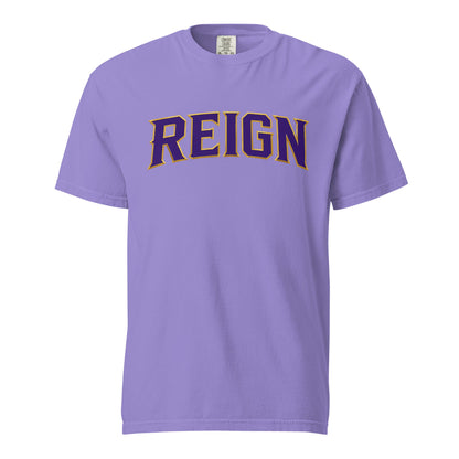 Signature | Comfort Colors T-Shirt | REIGN 10U Softball | Modern Script Logo