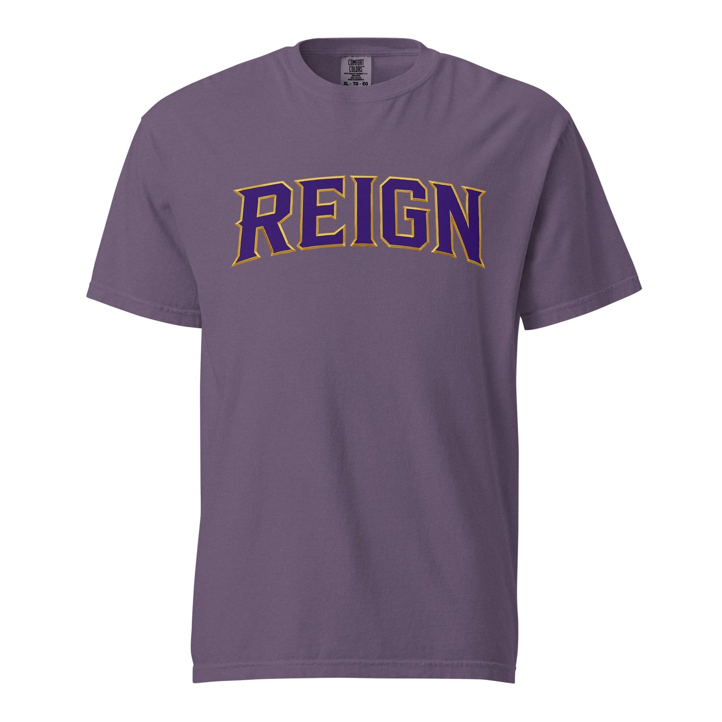 Signature | Comfort Colors T-Shirt | REIGN 10U Softball | Modern Script Logo