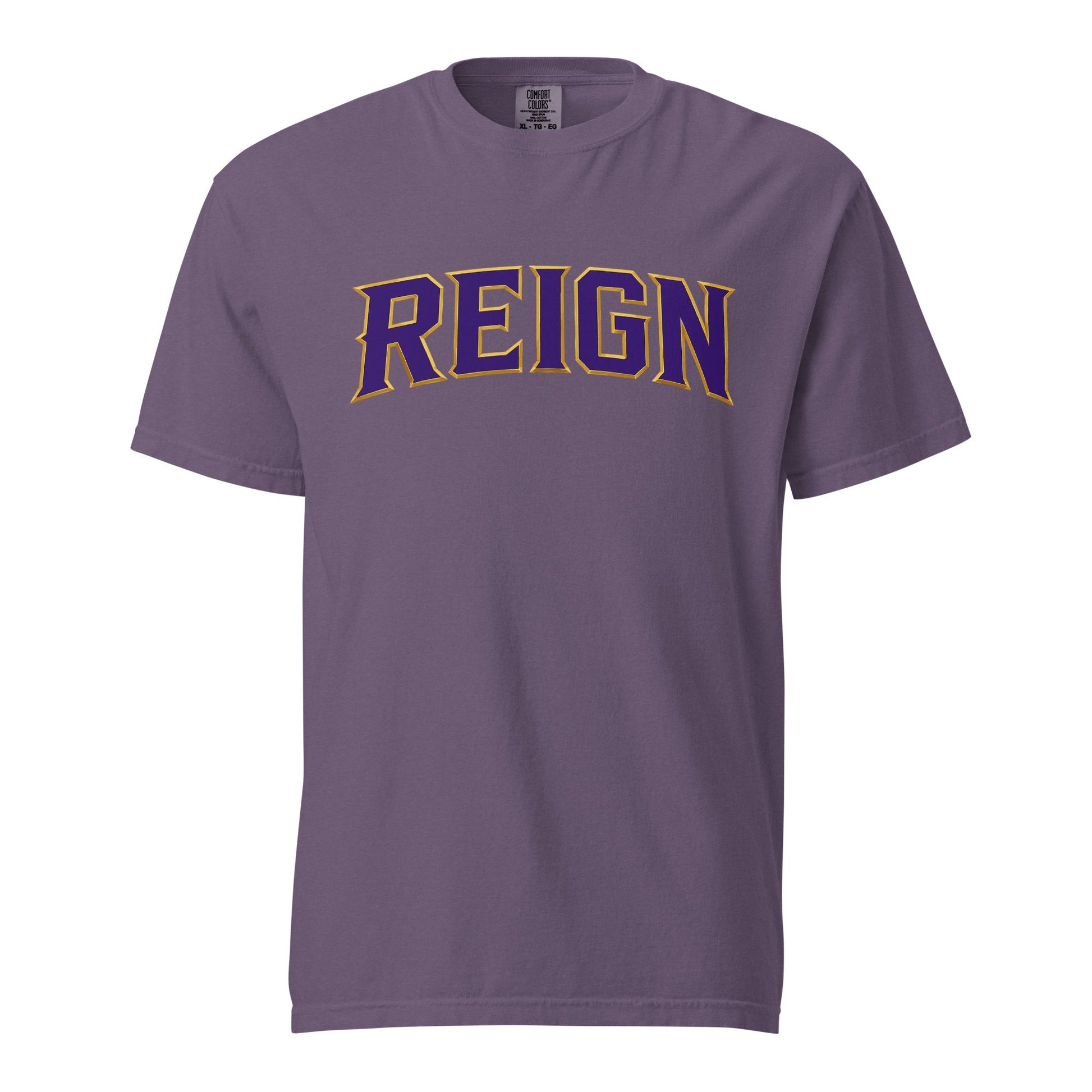 Signature | Comfort Colors T-Shirt | REIGN 10U Softball | Modern Script Logo