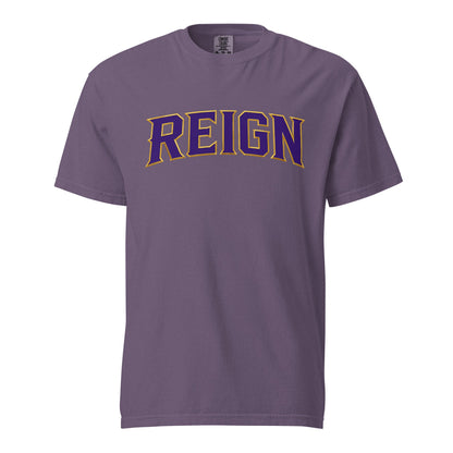 Signature | Comfort Colors T-Shirt | REIGN 10U Softball | Modern Script Logo