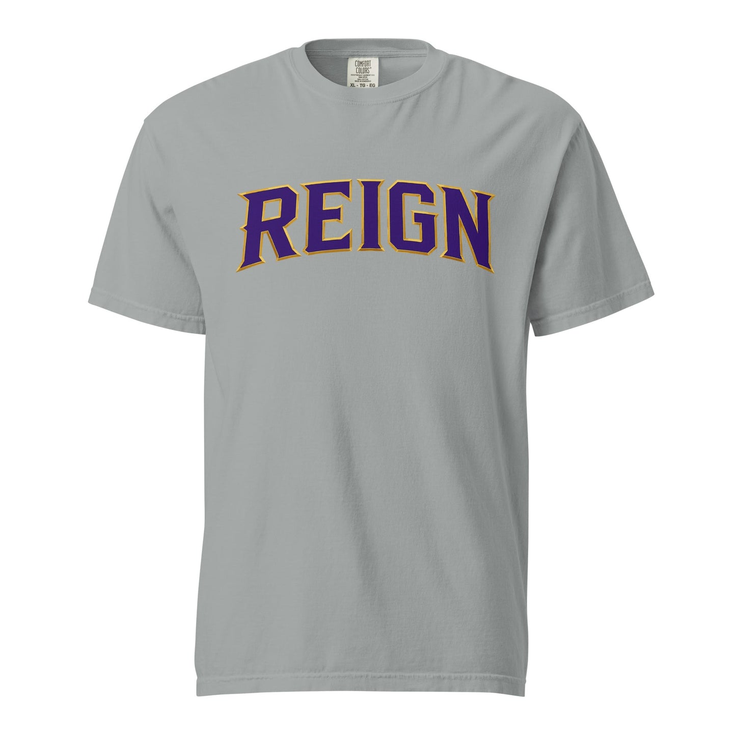 Signature | Comfort Colors T-Shirt | REIGN 10U Softball | Modern Script Logo