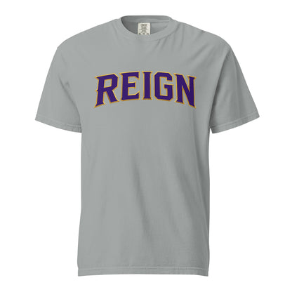 Signature | Comfort Colors T-Shirt | REIGN 10U Softball | Modern Script Logo