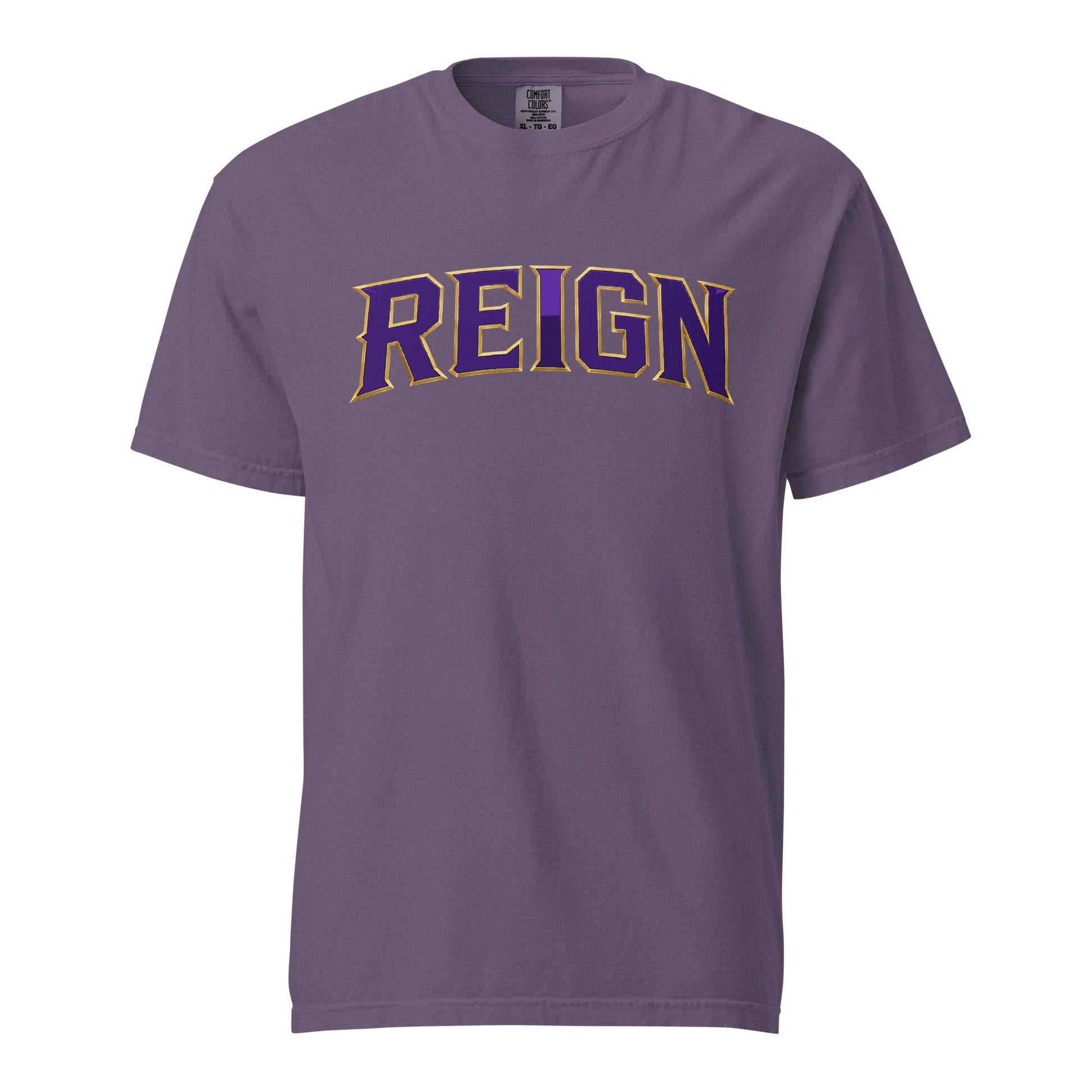 Signature | Comfort Colors T-Shirt | REIGN 10U Softball | Script Logo