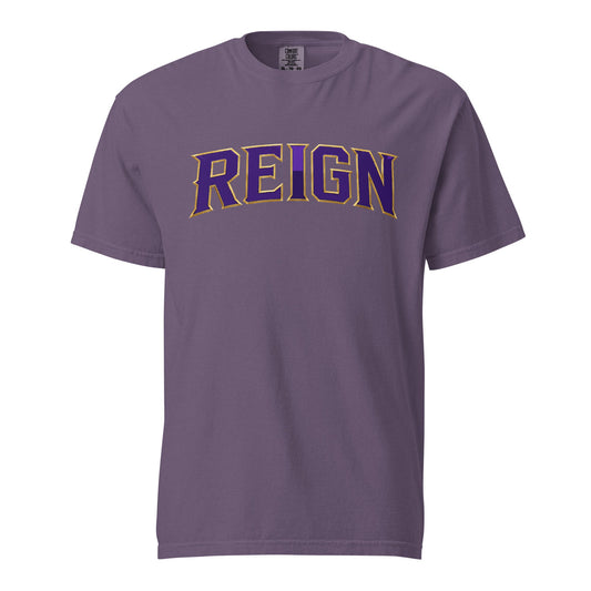 Signature | Comfort Colors T-Shirt | REIGN 10U Softball | Script Logo