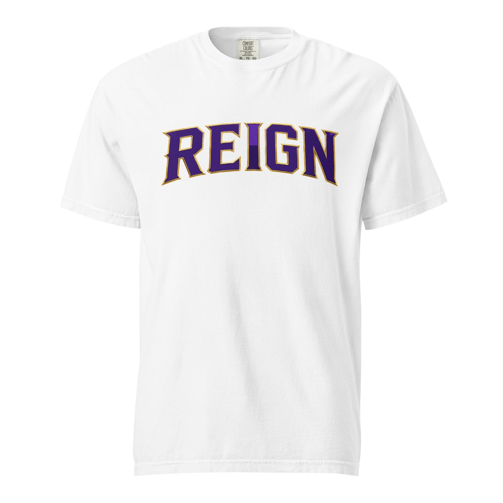 Signature | Comfort Colors T-Shirt | REIGN 10U Softball | Script Logo