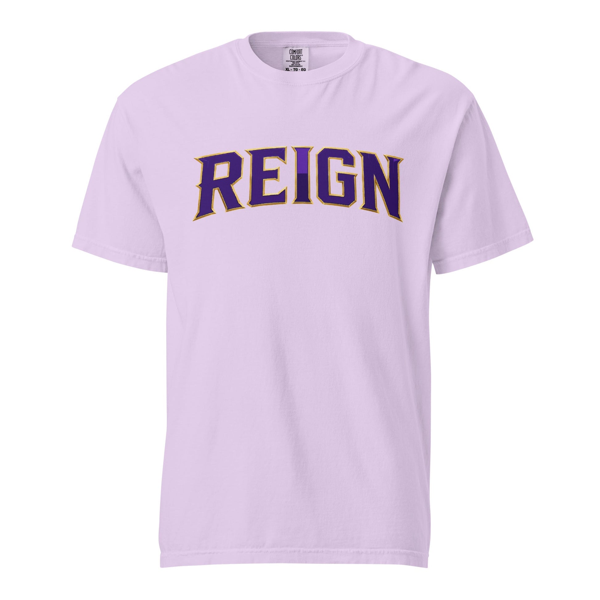 Signature | Comfort Colors T-Shirt | REIGN 10U Softball | Script Logo