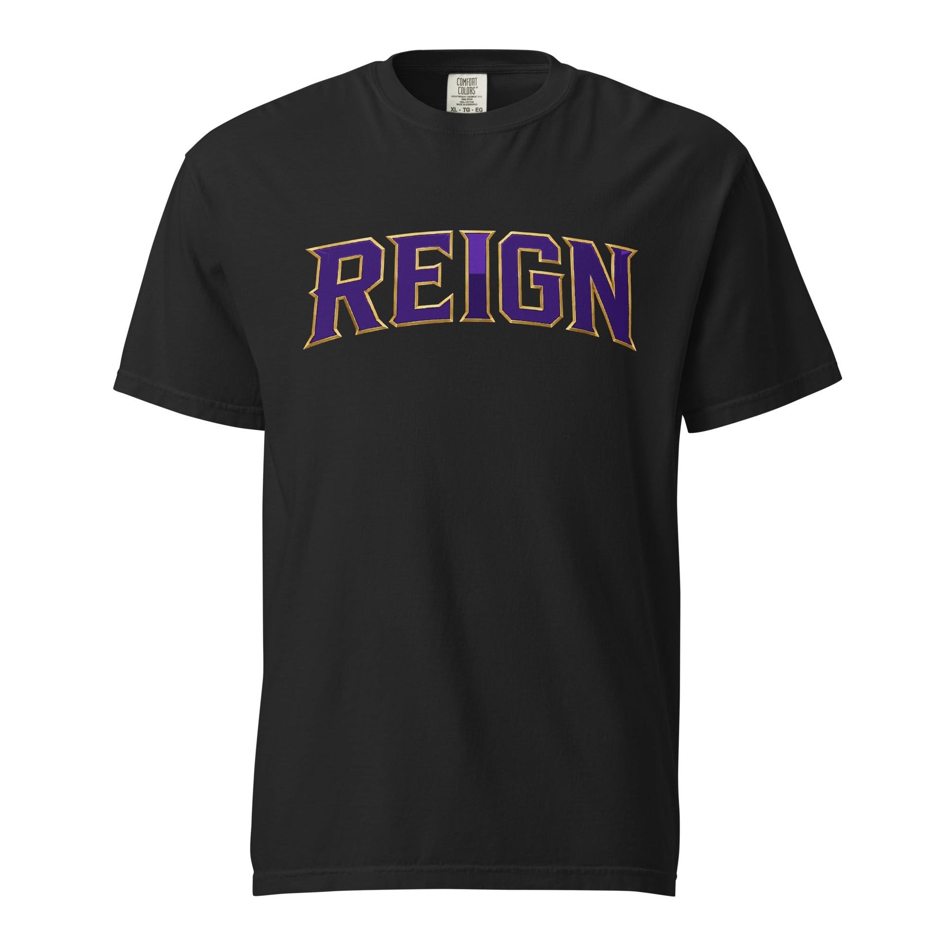 Signature | Comfort Colors T-Shirt | REIGN 10U Softball | Script Logo