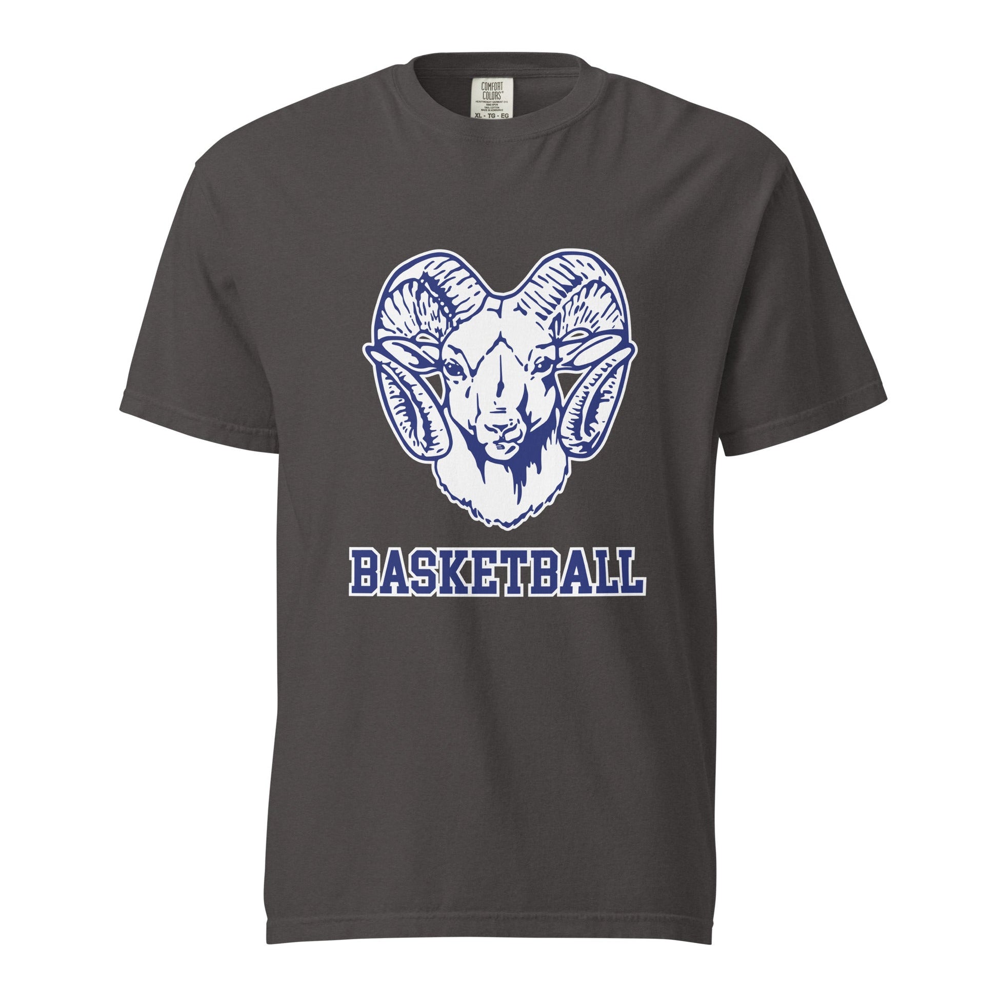 Signature | Comfort Colors T-Shirt | Rensselaer Rams | Basketball Logo