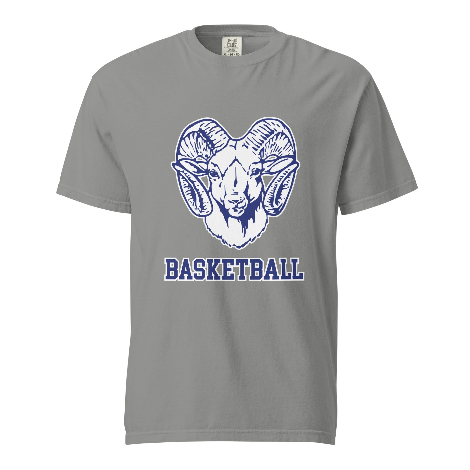 Signature | Comfort Colors T-Shirt | Rensselaer Rams | Basketball Logo