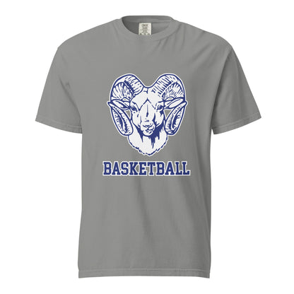 Signature | Comfort Colors T-Shirt | Rensselaer Rams | Basketball Logo