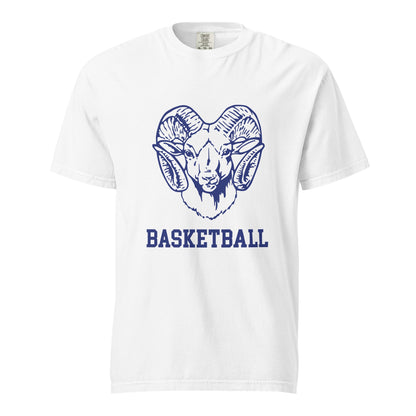 Signature | Comfort Colors T-Shirt | Rensselaer Rams | Basketball Logo