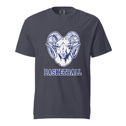 Signature | Comfort Colors T-Shirt | Rensselaer Rams | Basketball Logo