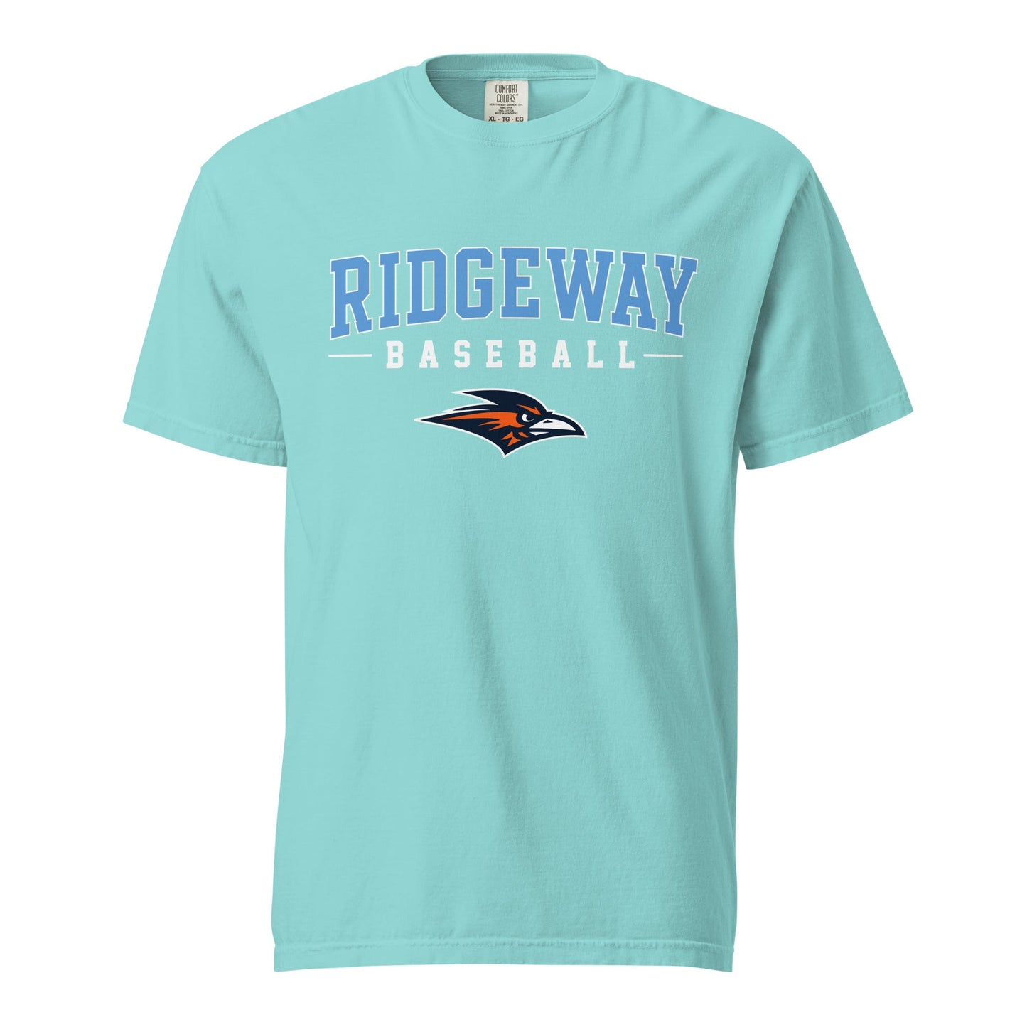 Signature | Comfort Colors T-Shirt | Ridgeway High School Baseball | Athletics Logo