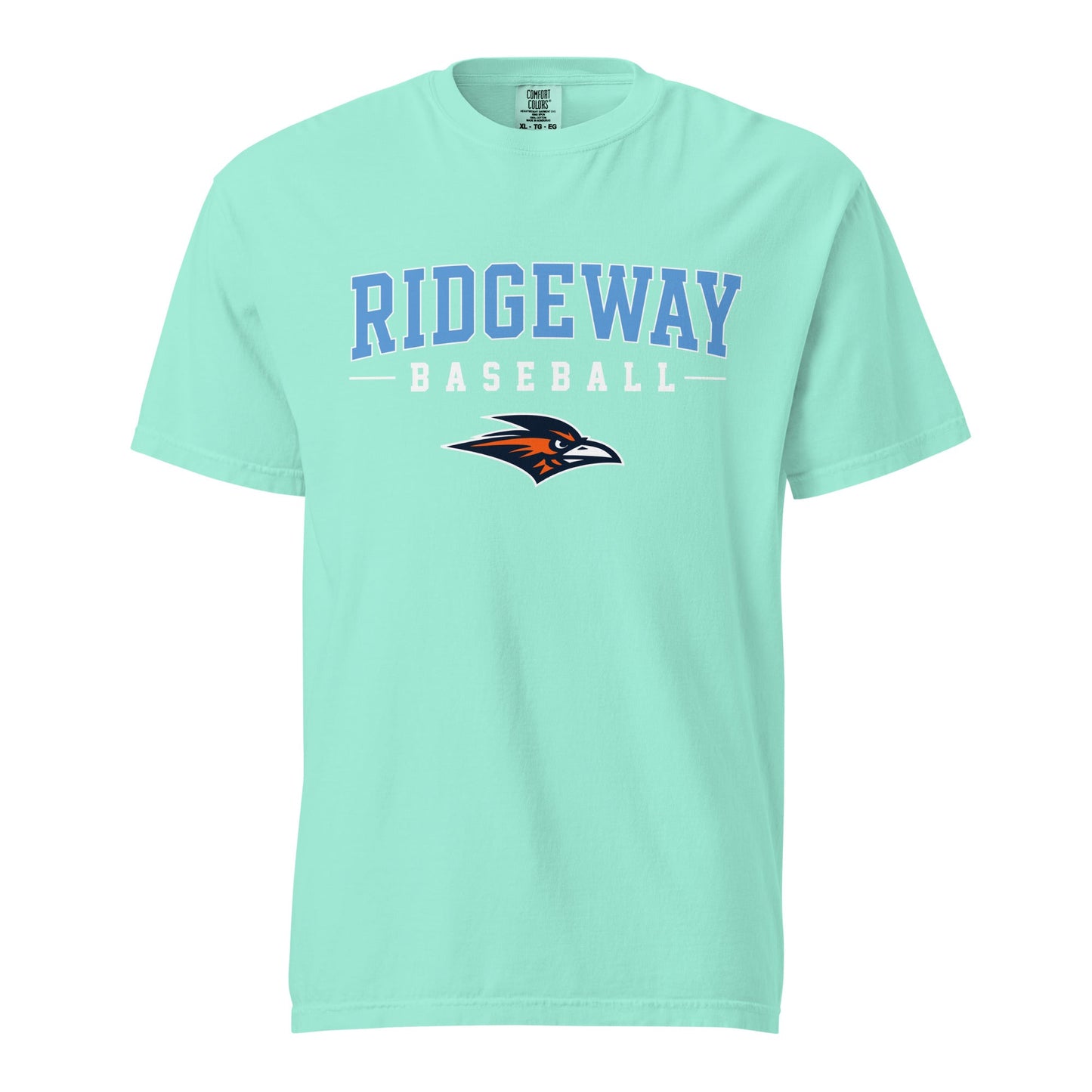 Signature | Comfort Colors T-Shirt | Ridgeway High School Baseball | Athletics Logo