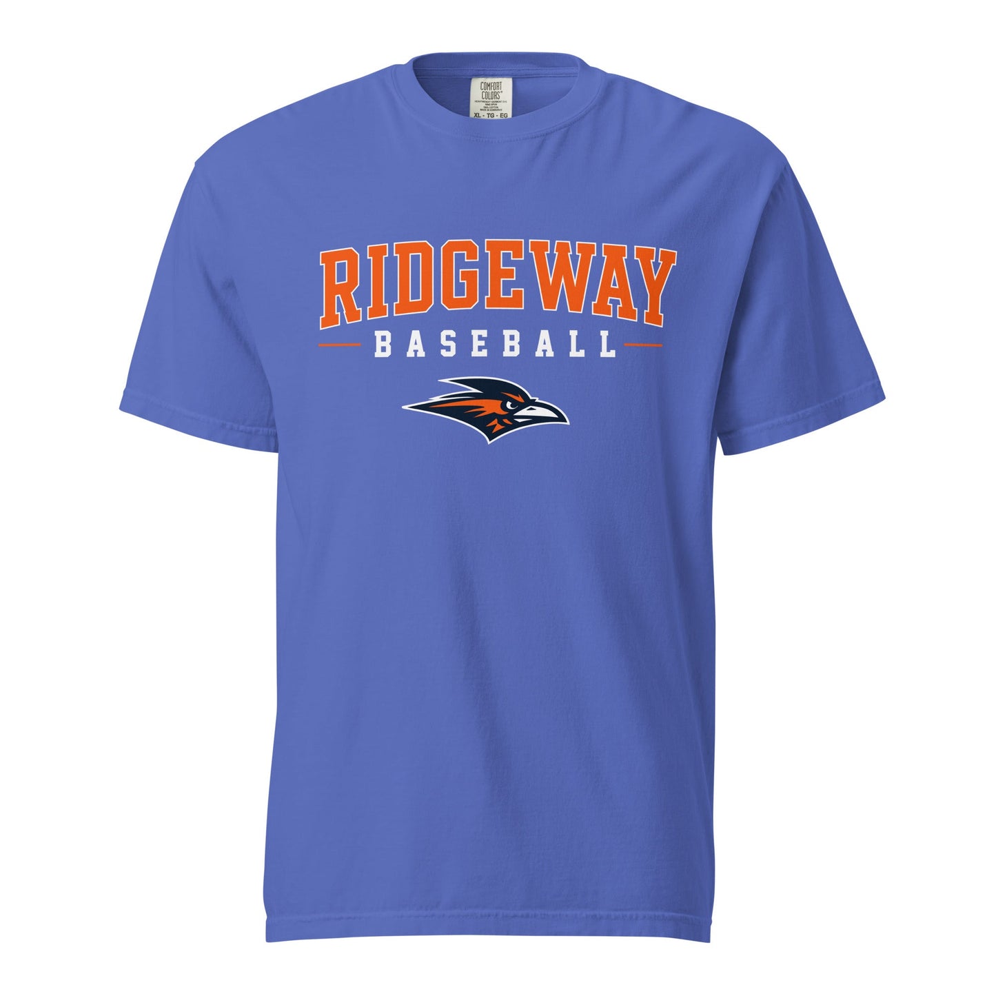 Signature | Comfort Colors T-Shirt | Ridgeway High School Baseball | Emblem Logo