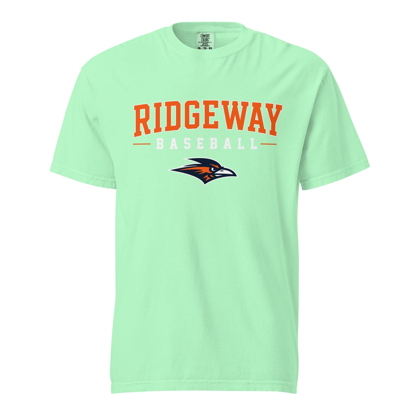 Signature | Comfort Colors T-Shirt | Ridgeway High School Baseball | Emblem Logo