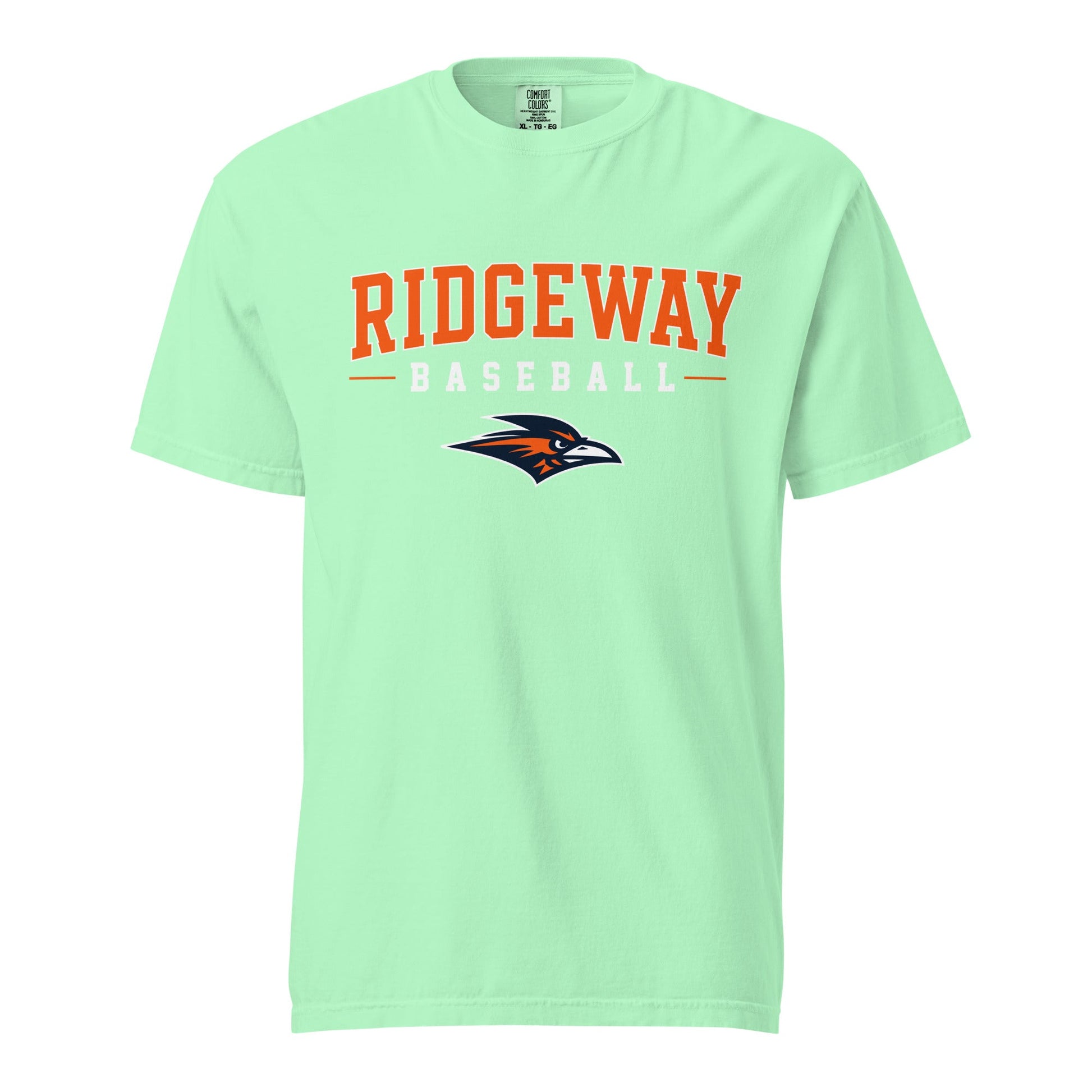 Signature | Comfort Colors T-Shirt | Ridgeway High School Baseball | Emblem Logo