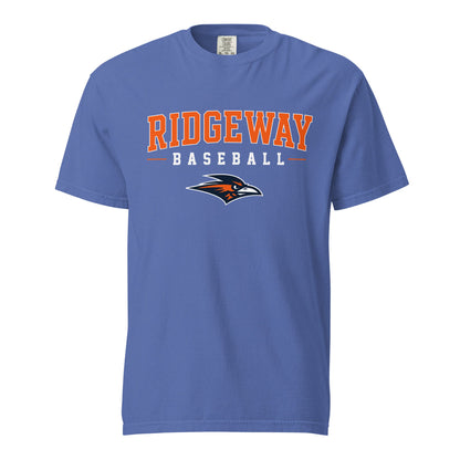 Signature | Comfort Colors T-Shirt | Ridgeway High School Baseball | Emblem Logo