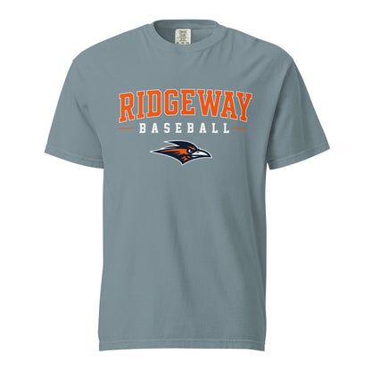 Signature | Comfort Colors T-Shirt | Ridgeway High School Baseball | Emblem Logo