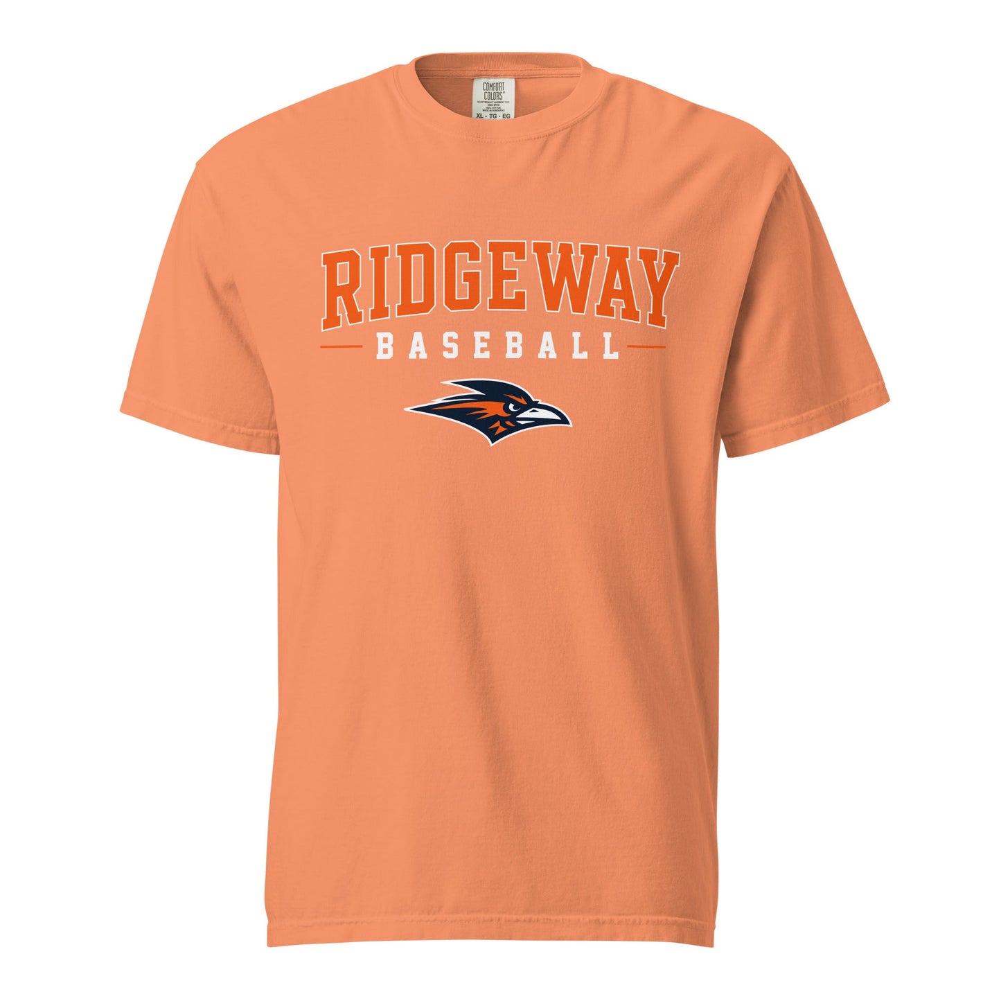 Signature | Comfort Colors T-Shirt | Ridgeway High School Baseball | Emblem Logo