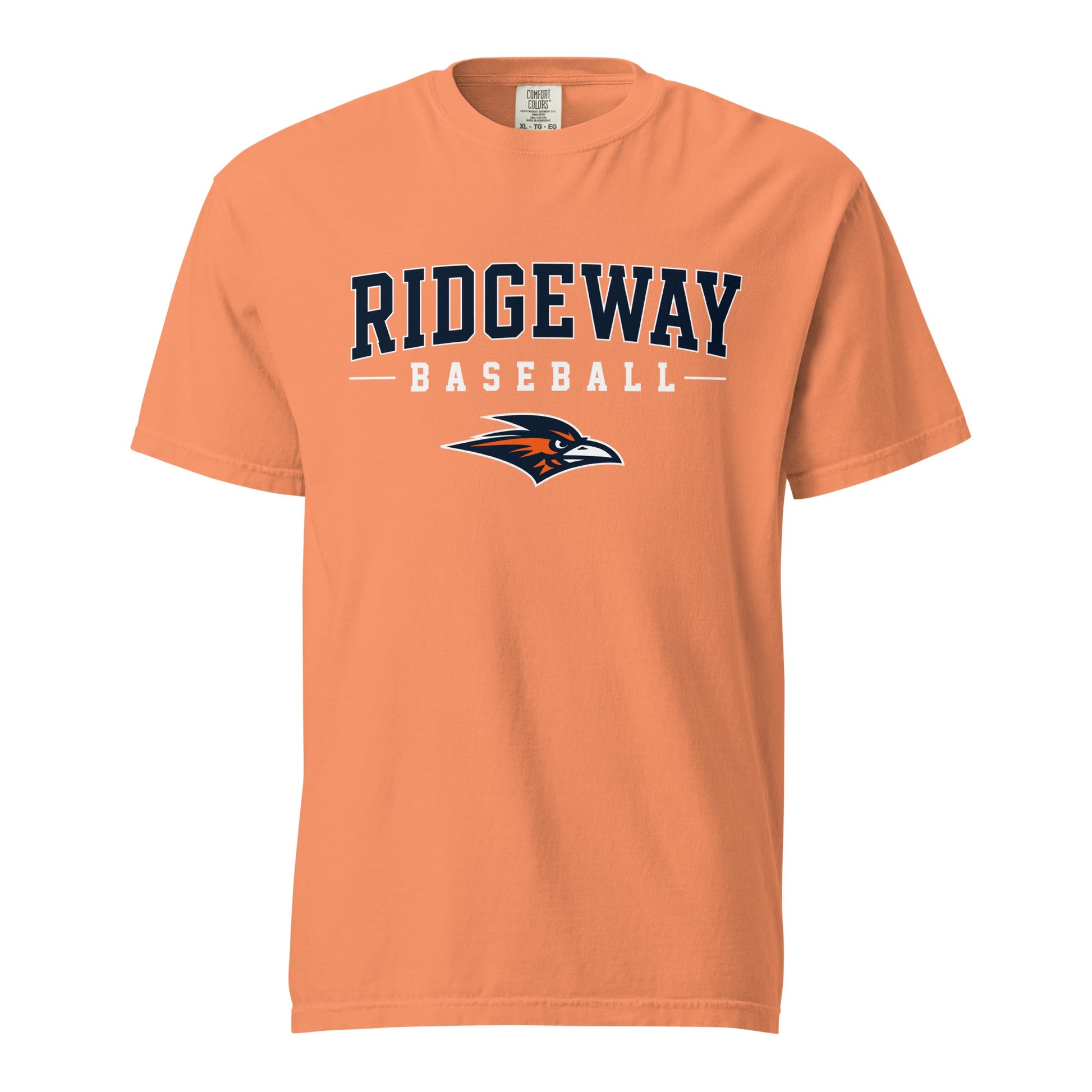 Signature | Comfort Colors T-Shirt | Ridgeway High School Baseball | Modern Script Logo