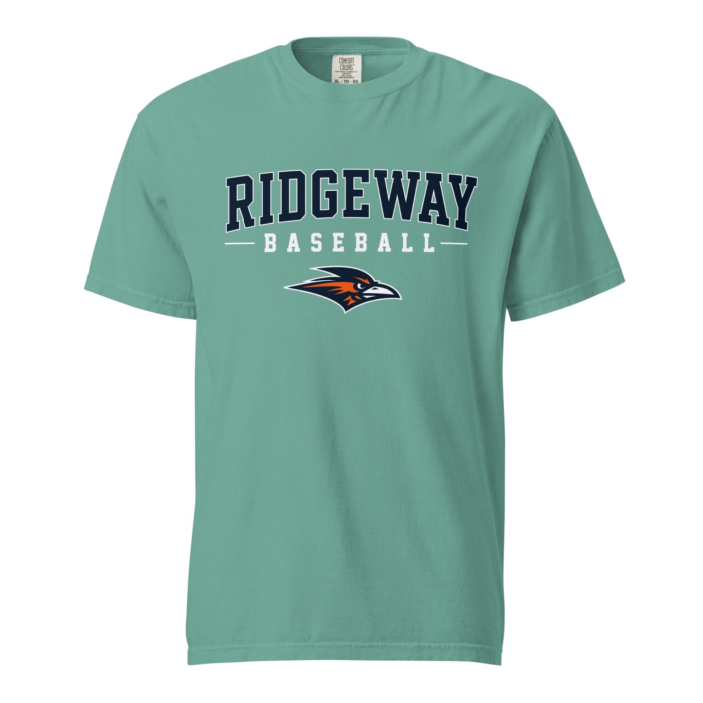 Signature | Comfort Colors T-Shirt | Ridgeway High School Baseball | Modern Script Logo