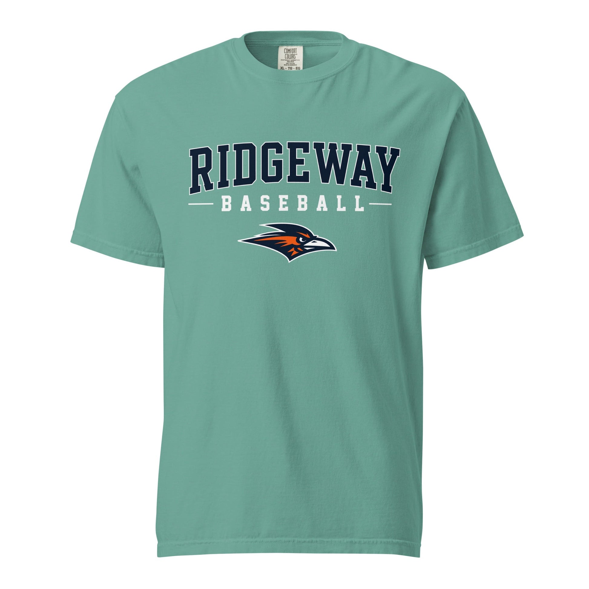 Signature | Comfort Colors T-Shirt | Ridgeway High School Baseball | Modern Script Logo