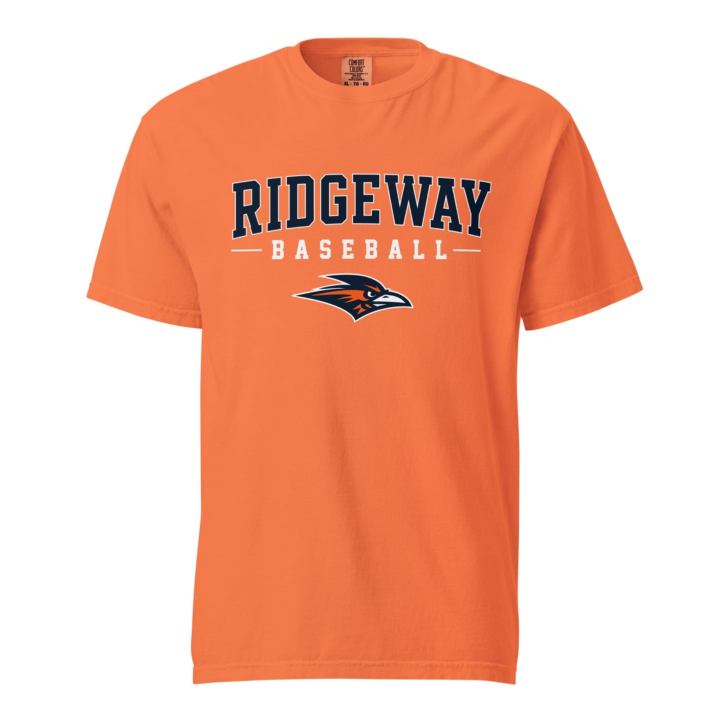 Signature | Comfort Colors T-Shirt | Ridgeway High School Baseball | Modern Script Logo