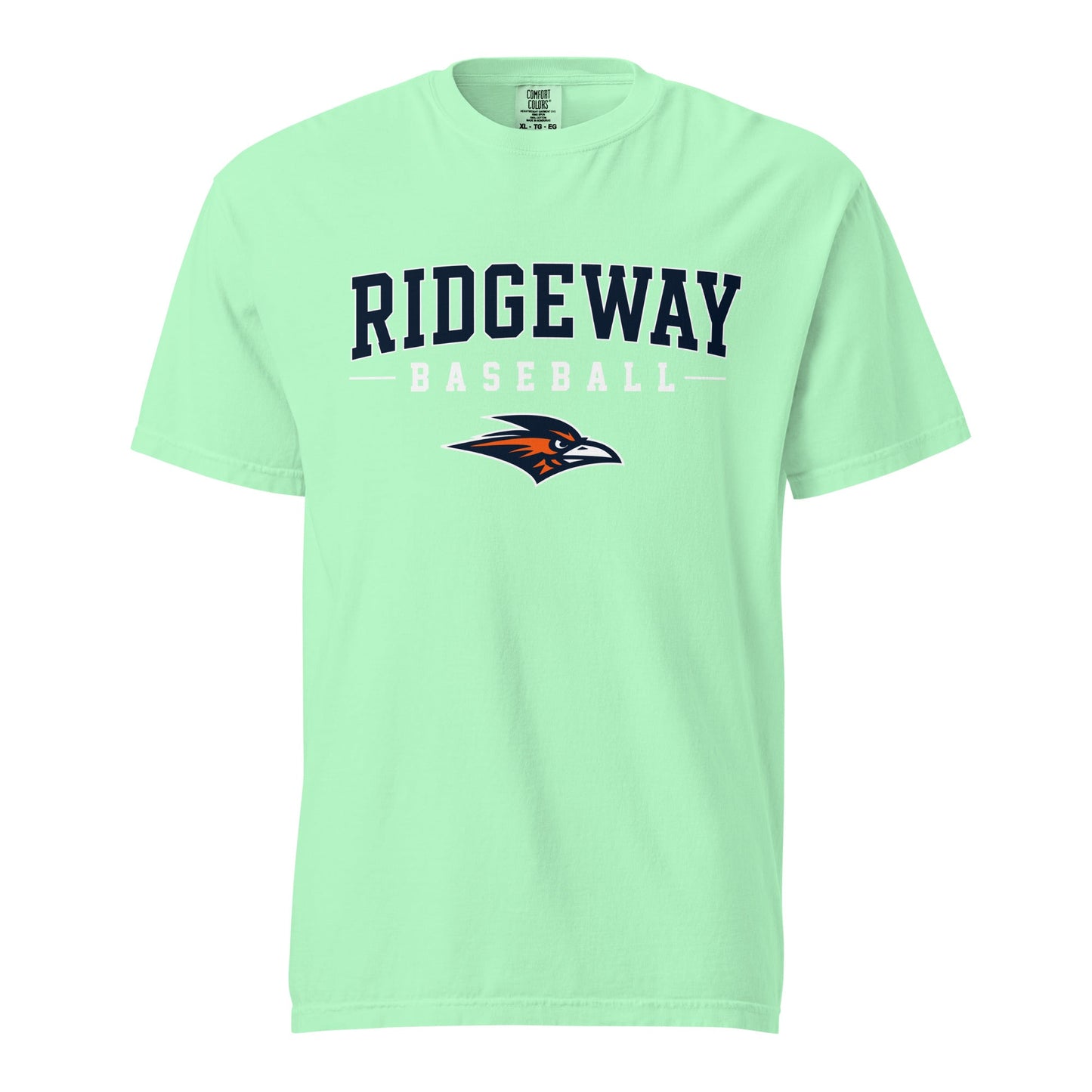 Signature | Comfort Colors T-Shirt | Ridgeway High School Baseball | Modern Script Logo