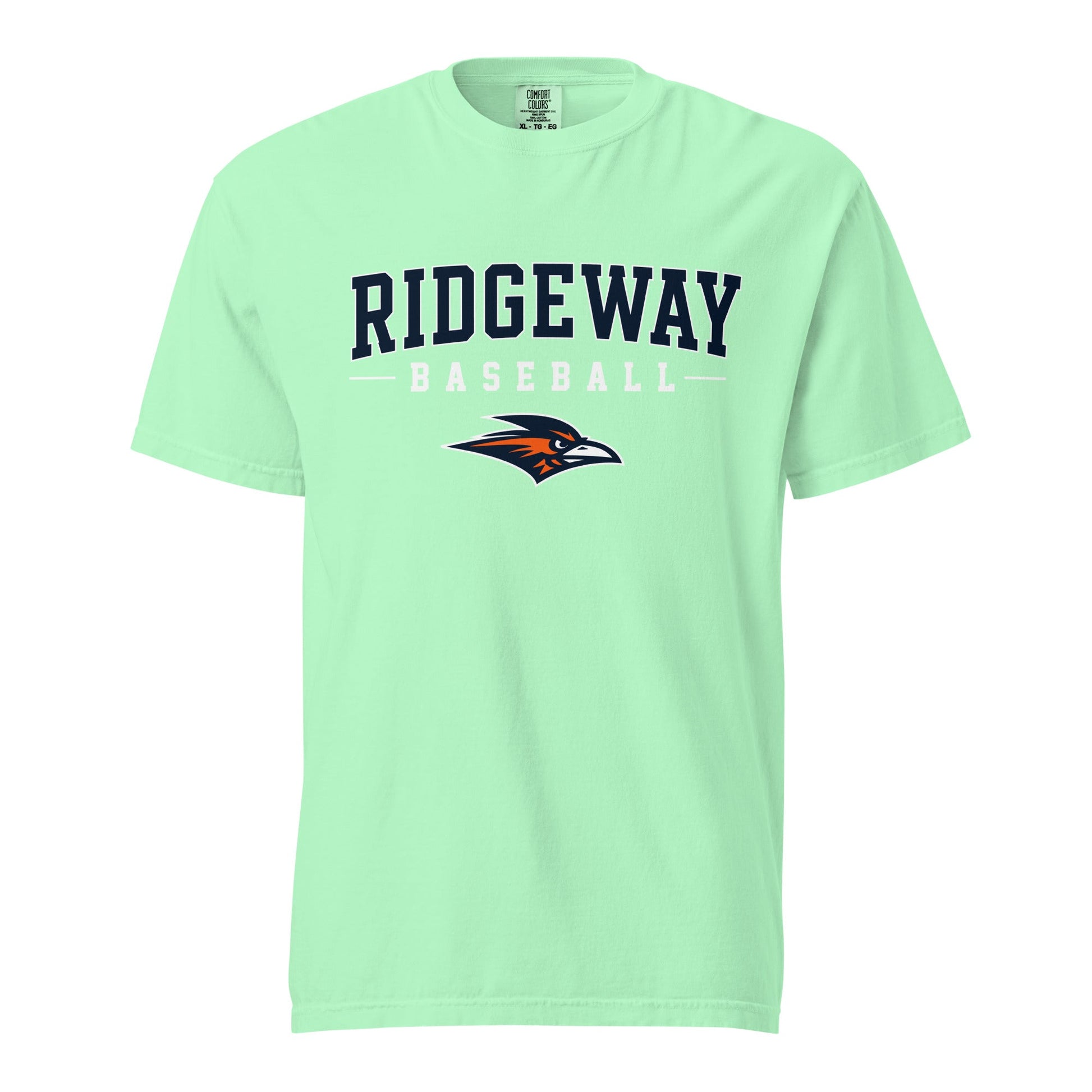 Signature | Comfort Colors T-Shirt | Ridgeway High School Baseball | Modern Script Logo