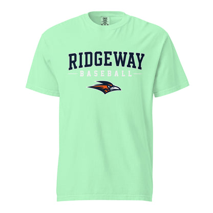 Signature | Comfort Colors T-Shirt | Ridgeway High School Baseball | Modern Script Logo